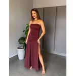 VESTIDO GRÉCIA MARROM