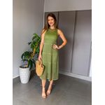 VESTIDO AILA VERDE MILITAR