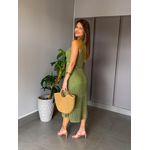 VESTIDO AILA VERDE MILITAR