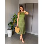 VESTIDO AILA VERDE MILITAR