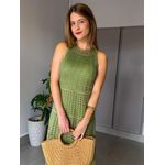 VESTIDO AILA VERDE MILITAR