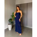 VESTIDO TRICÔ IBIZA AZUL