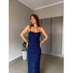 VESTIDO TRICÔ IBIZA AZUL