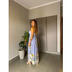 vestido Estampado Gabi AZUL