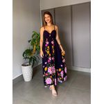 vestido Estampado Gabi PRETO