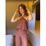 CONJUNTO BARCELONA MARROM