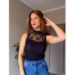 BLUSA RENDA CARLA PRETO