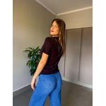 BLUSA GOLA TRICÔ PRETO