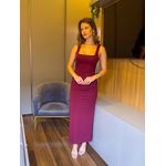 VESTIDO LUNA VINHO