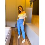 CALÇA CENOURA MARI AZUL