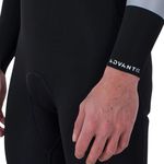 Short John Hurley Advant 2/2mm LS Springsuit Preto