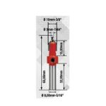Fresa para Tupia 10mm