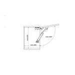 Articulador Porta Basculante 4 a 8,2 Kg