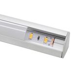 Perfil Alumínio Led Canto em V com Difusor Leitoso