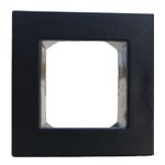 Puxador Preto Embutir 