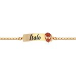 Pulseira para Bebê / Infantil com 1 Nome e Super-Herói