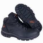 Bota De Couro Adventure Strength – Preto