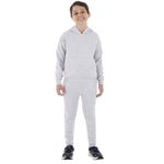 Moletom Canguru Infantil Menino com Capuz Benellys Cinza Claro