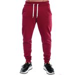 Calça Moletom Lisa Masculina Benellys Vinho