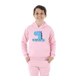 Moletom Canguru Infantil Menino Dinossauro Benellys Rosa
