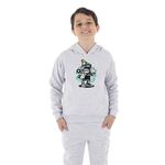 Moletom Canguru Infantil Menino Fliperama Benellys Cinza Claro