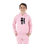 Moletom Canguru Infantil Menino Gamer Benellys Rosa