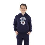 Moletom Canguru Infantil Menino Shark Benellys Marinho 