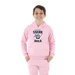 Moletom Canguru Infantil Menino Shark Benellys Rosa