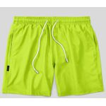 Bermuda Tactel Elastano Masculina Verde Neon