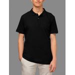 Camiseta Polo Masculina Preta