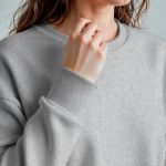 Blusa Moletom Careca Lisa Premium Slim Algodão Mácio Cinza