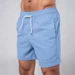 Bermuda Short Linho Masculino Básico Diversas Cores