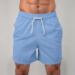 Bermuda Short Linho Masculino Básico Diversas Cores