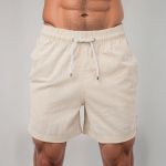 Bermuda Short Linho Masculino Básico Diversas Cores
