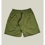 Bermuda Tactel Elastano Masculina Verde Militar