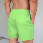 Bermuda Tactel Elastano Masculina Verde Neon