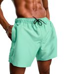 Bermuda Tactel Elastano Masculina Verde Claro