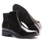 Bota Molly Feminina Melissa com Ziper Lateral Preta