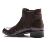 Bota Molly Feminina Melissa com Elástico Lateral e Metal Café