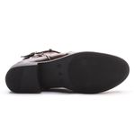 Bota Molly Feminina Melissa com Spike e Fivela Lateral Capuccino