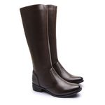 Bota Molly Montaria Feminina Lisa Café