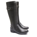 Bota Molly Montaria Feminino com Fivela Preto