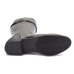 Bota Molly Montaria Feminino com Fivela Preto