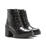 Coturno Molly Feminino Valentina com Atacador - Preto