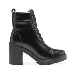 Coturno Molly Feminino Valentina com Atacador - Preto