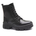 Coturno Molly Feminino Preto com Atacador