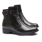Bota Molly Feminino Cano Médio Preto