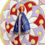 Nossa Senhora em mandala 17cm