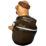 São Francisco em cerâmica - 18cm