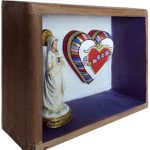 Sagrado Coração de Maria - quadro caixa